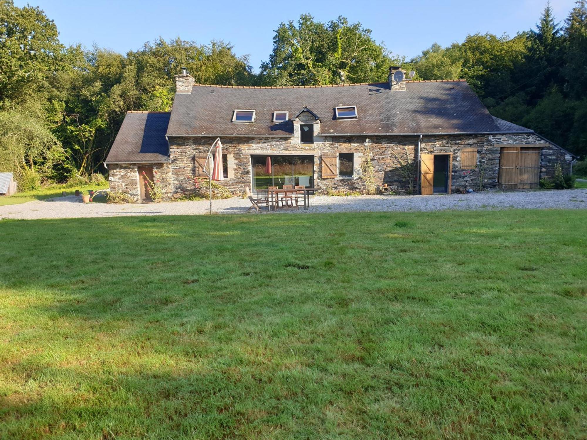 Le Parc Lann Villa Sainte-Brigitte Exteriör bild